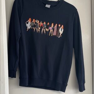 Taylor Swift Navy Blue Sweater